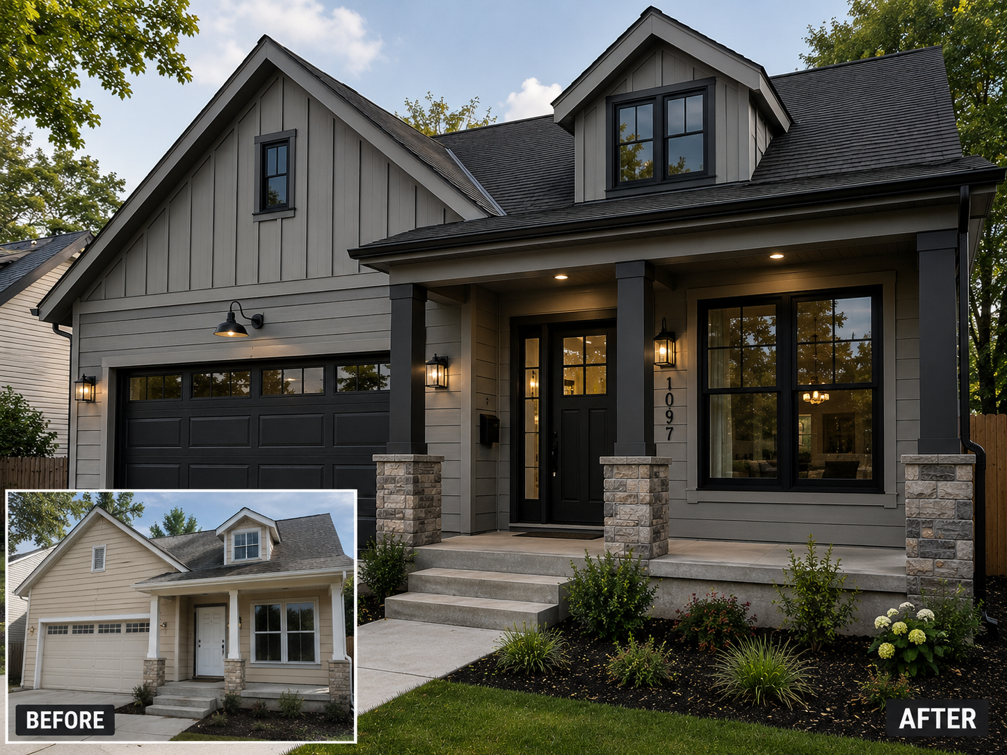 Siding replacement project