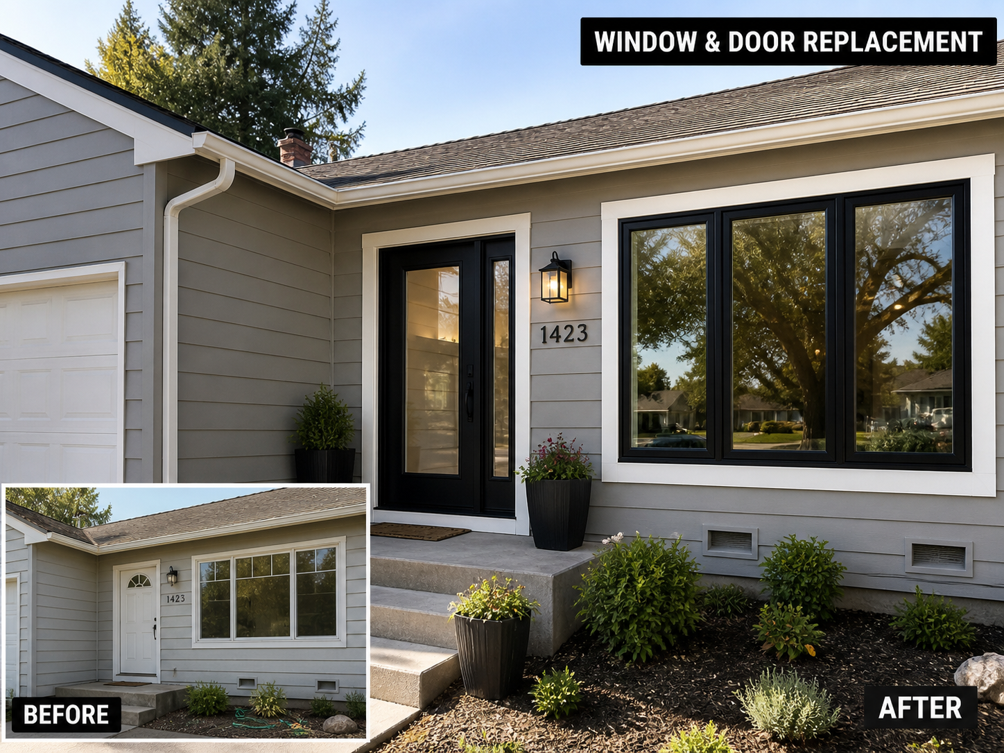 Window and door replacement